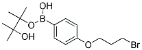 4-(3-Bromopropoxy)benzeneboronic acid, pinacol ester Struktur