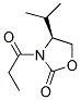 (S)-4-Isopropyl-3-propionyloxazolidin-2-one Struktur