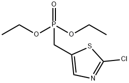 Diethyl (2-chlorothiazol-5-ylmethyl)phosphonate Struktur