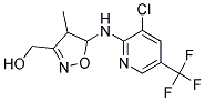 5-[3-Chloro-5-(trifluoromethyl)pyridin-2-ylamino]methyl-4,5-dihydro-3-(hydroxymethyl)isoxazole Struktur