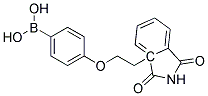 4-[(Phthalimid-1-yl)ethoxy]benzeneboronic acid Struktur