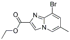 Ethyl 8-bromo-6-methylimidazo[1,2-a]pyridine-2-carboxylate Struktur