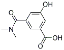 5-Hydroxy-N,N-dimethyl-isophthalamic acid Struktur