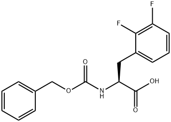 Cbz-2,3-Difluoro-L-Phenylalanine Struktur