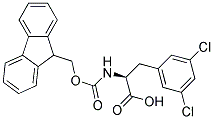 Fmoc-3,5-Dichloro-L-Phenylalanine Struktur