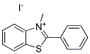 2-Phneyl-3-Methylbenzothiazolium Iodide Struktur