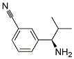 3-((R)-1-amino-2-methylpropyl)benzonitrile Struktur