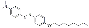 Dimethyl-4-(4-octyloxyphenylazo)phenylamine Struktur