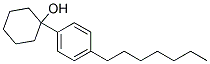 (4-HEPTYLPHENYL)CYCLOHEXANOL, 99% Struktur