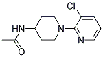 4-ACETAMIDO-1-(3-CHLORO-2-PYRIDYL)PIPERIDINE Struktur