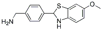 [4-(6-METHOXY-2,3-DIHYDRO-BENZOTHIAZOL-2-YL)-PHENYL]-METHYL-AMINE Struktur