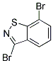 3,7-DIBROMO-BENZO[D]ISOTHIAZOLE Struktur