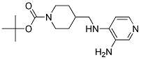 4-[(3-AMINO-PYRIDIN-4-YLAMINO)-METHYL]-PIPERIDINE-1-CARBOXYLIC ACID TERT-BUTYL ESTER Struktur