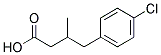 4-Chlorobenzene-Iso-Valeric Acid Struktur