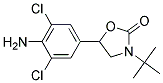 5-(4-Amino-3,5-Dichlorphenyl)-3-Tert-Butyl-2-Oxazolidon Struktur