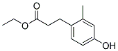 3-(4-Hydroxy-2-methylphenyl)-propanoic acid ethyl ester Struktur