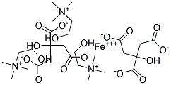 IronChollineCitrate Struktur