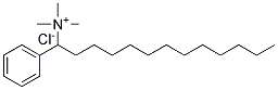 DodecylTrimethylBenzylAmmoniumChloride Struktur