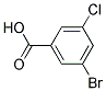 3-Chloro-5-BromobenzoicAcid Struktur