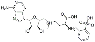 S-AdenosylmethionineToluenesulfonate Struktur