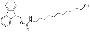 N-Fmoc-Aminoundecanethiol Struktur