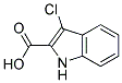 Chloroindole-2-CarboxylicAcid Struktur