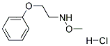 Methoxy Phenoxy Ethylamine Hydrochloride Struktur