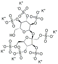 SUCROSE HEPTASULFATE, POTASSIUM SALT, TECHNICAL GRADE Struktur