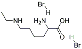 N6-ETHYL-D,L-LYSINE, DIHYDROBROMIDE Struktur