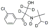 HYDROXYBUPROPION-D6 Struktur