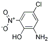 6-AMINO-4-CHLORO-2-NITROPHENOL Struktur