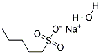 SODIUM 1-PENTANESULPHONATE MONOHYDRATE Struktur