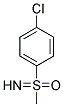 S-METHYL-S-(4-CHLOROYPHENYL) SULFOXIMINE Struktur