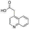 QUINOLINE-4-ACETIC ACID Struktur