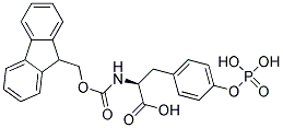 N-FMOC-O-PHOSPHO-L-TYROSINE Struktur