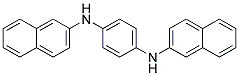 N,N'-DI(B-NAPHTHYL)-P-PHENYLENE DIAMINE Struktur