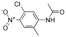 N-(5-CHLORO-2-METHYL-4-NITROPHENYL)-ACETAMIDE Struktur