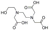 N-(2-HYDROXYETHYL)-ETHYLENEDIAMINE-N,N',N'-TRIACETIC ACID (AND/OR UNSPECIFIED SALTS) Struktur