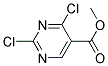 METHYL 2,4-DICHLOROPYRIMIDINE-5-CARBOXYLATE Struktur