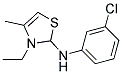 ETHYL 2-(3-CHLORO-PHENYLAMINO)-4-METHYL-THIAZOLE- Struktur