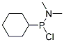 CYCLOHEXYL(DIMETHYLAMINO)CHLOROPHOSPHINE Struktur