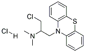 CHLORPROETHAZINE HYDROCHLORIDE Struktur