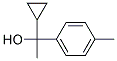 ALPHA-CYCLOPROPYL-ALPHA,P-DIMETHYLBENZYL ALCOHOL Struktur