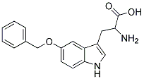 5-BENZYLOXY-DL-TRYPTOPHANE Struktur