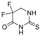 5,5-DIFLUORO-2-THIOXO-TETRAHYDROPYRIMIDIN-4-ONE Struktur