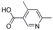 4,6-DIMETHYL-3-PYRIDINECARBOXYLIC ACID Struktur