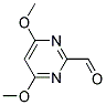 4,6-DIMETHOXYPYRIMIDINE-2-CARBALDEHYDE Struktur