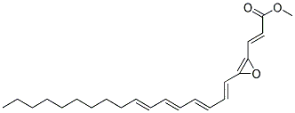 4,5-EPOXY DOCOSAHEXAENOIC ACID METHYLESTER Struktur