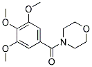 4-(3,4,5-TRIMETHOXYBENZOYL)-MORPHOLINE Struktur