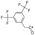 3,5-BIS(TRIFLUOROMETHYL)PHENYLACETYL Struktur